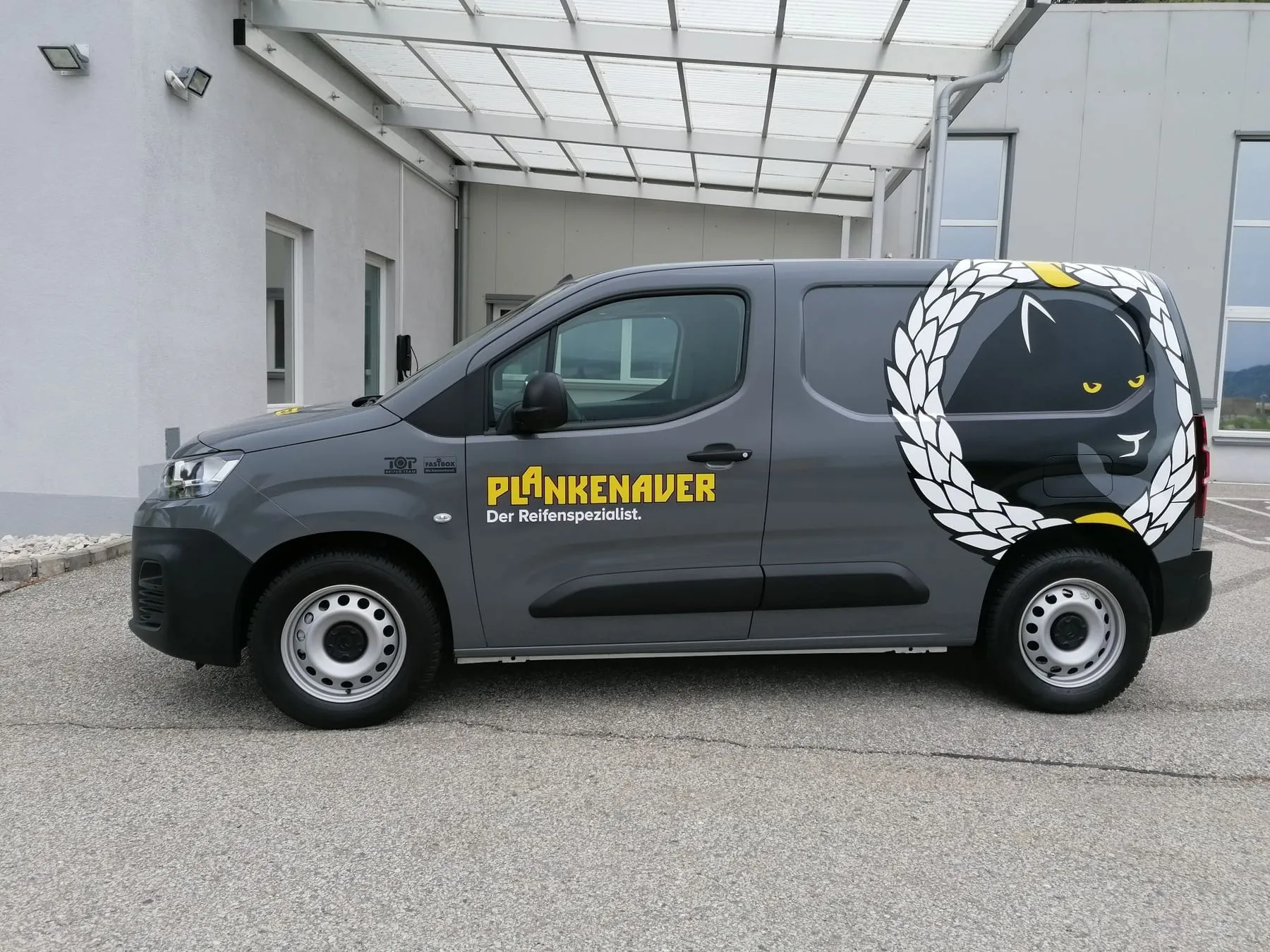 Dasselbe Motiv auf der Fahrerseite